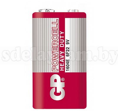 Элемент питания  GP Powercell 6F22/1604E Крона