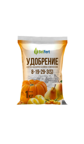 Удобрение АФК комплексное марка 8-19-29-3(s)