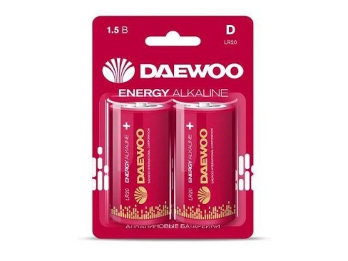 Элемент питания DAEWOO R20 солевой BL-2 Heavy Duty R20HD-2B (12), Китай  R20HD-2B