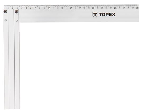 Угольник TOPEX  500мм алюминиевый 30C365