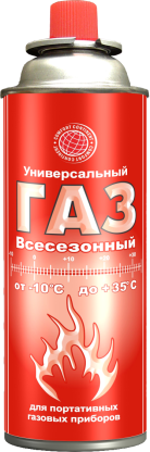Газ для портативных газовых приборов всесезонный (continent comfort) 220г