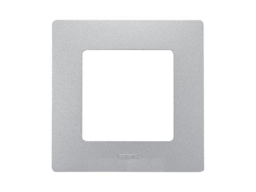 Legrand рамка Etika 672551, 1 пост, алюминий
