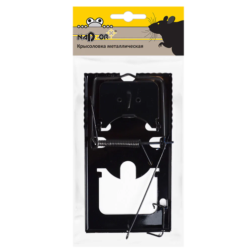 Мышеловка металлическая 9,5*4,7 см, Nadzor РФ  24564