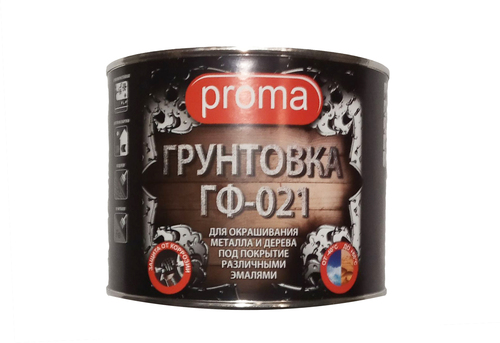 Грунтовка ГФ-021 Светло-серая Proma 1,8 кг