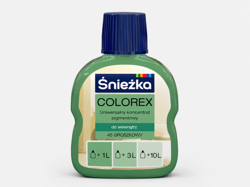 Колер Sniezka Colorex №45 «Салатовый», 100 мл