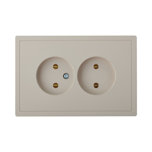 Розетка РС16-0641 песочный