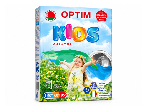Бархим стиральный порошок OPTIM KIDS AUTOMAT, 400 г