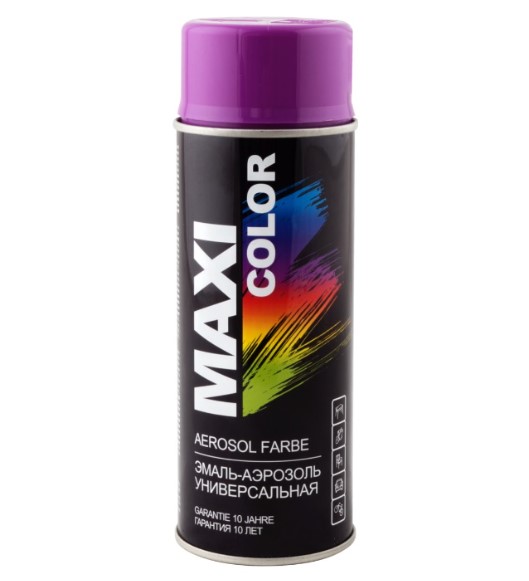 Эмаль-аэрозоль универсальная MAXI COLOR RAL4008 4008MX  400мл (Сигнально-фиолетовый)