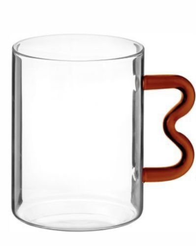 Кружка стеклянная, 580 мл, серия Jelly, PERFECTO LINEA, арт.30-400012