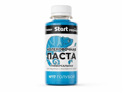 Паста колеровочная универсальная START PREMIUM №17 «Голубой», 0,1 л