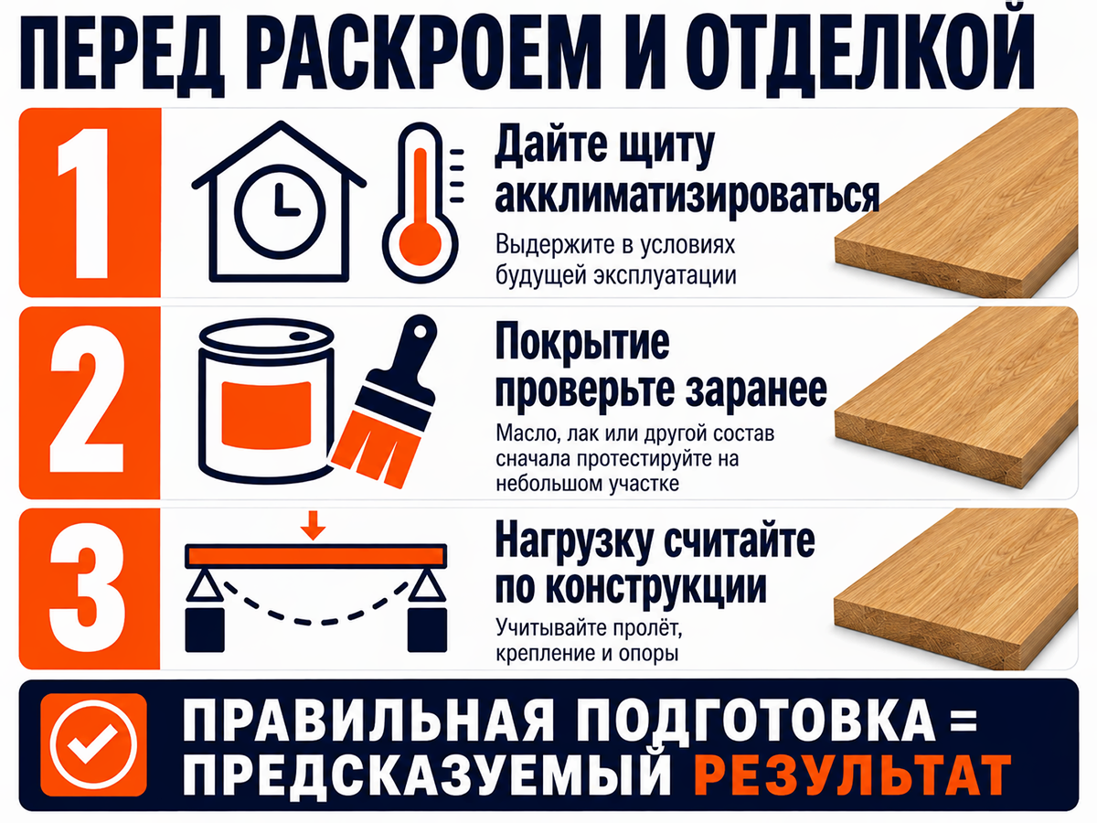 Мебельный щит из дуба сращённый, 2000×500×20 мм, сорт 1/3 фото 4