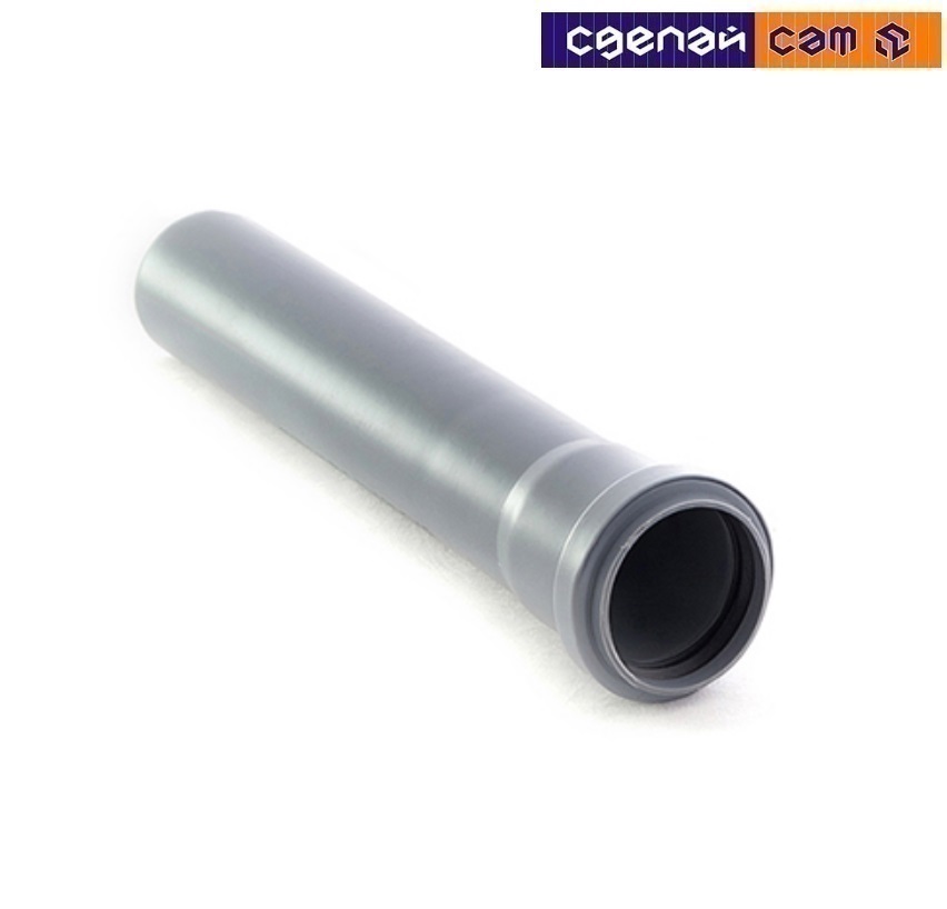 Труба для внутренней канализации 110х2,2х250мм РосТурПласт