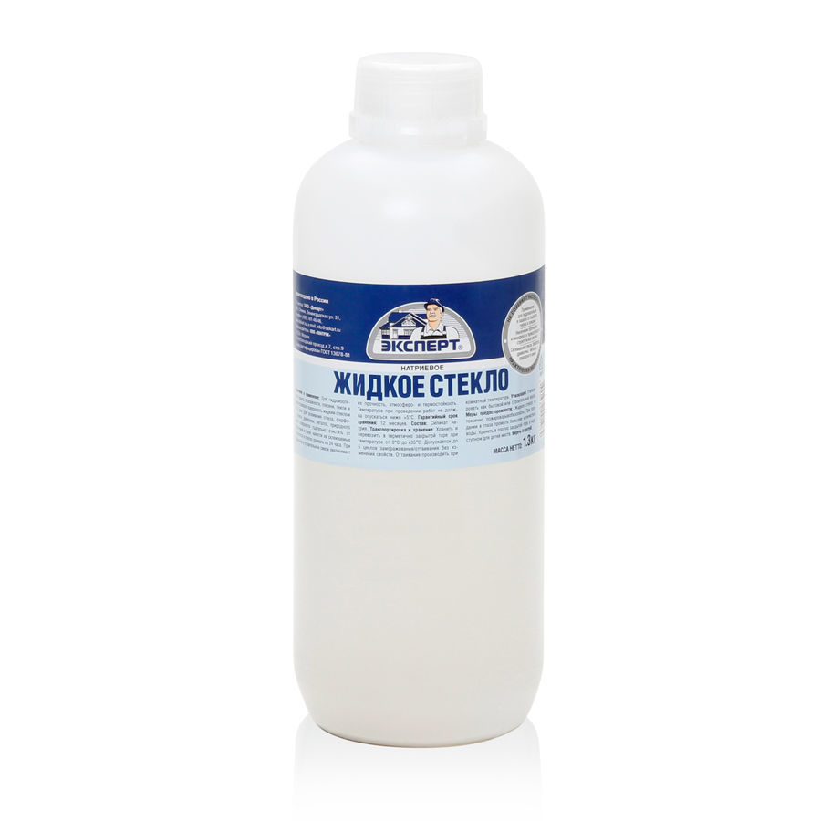Жидкое стекло "ЭКСПЕРТ" (1,3кг)