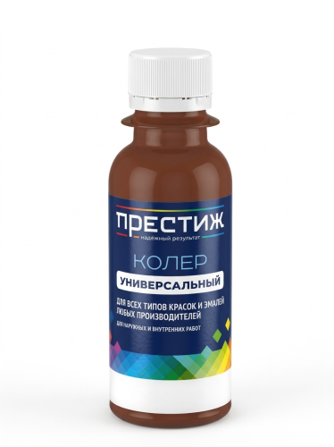 Колер ПРЕСТИЖ универсальный 030 коричневый RED м.ф. 100мл