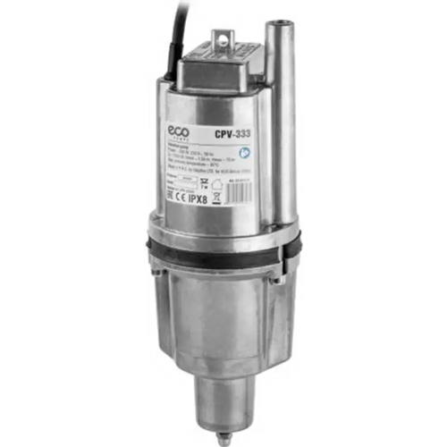 Насос вибрационный ECO CPV-333 (10м, нижний забор), арт.EC4213-6  EC4213-6