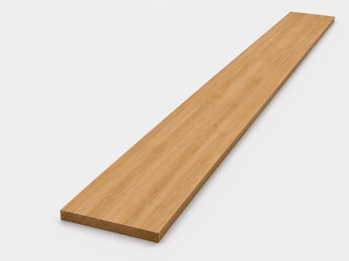 Мебельный щит из дуба 1400×600×20 мм, сорт 2/3, цельноламельный