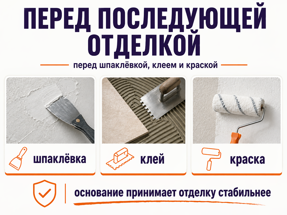 Грунтовка-концентрат акриловая укрепляющая «Тайфун Мастер» №102