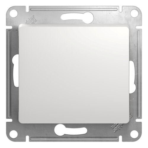 ATN000111 ATLASDESIGN 1-клавишный ВЫКЛЮЧАТЕЛЬ, сх.1, 10АХ, механизм, БЕЛЫЙ