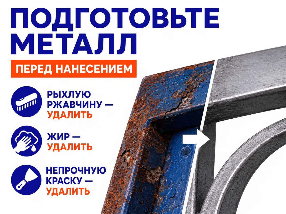 Грунт-эмаль NORDEN ARCTICOR 4 в 1, синяя RAL 5005, 0,9 кг фото 5