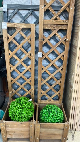 Кашпо НГ с 2-мя шпалерами МИНИ яблоня  1000