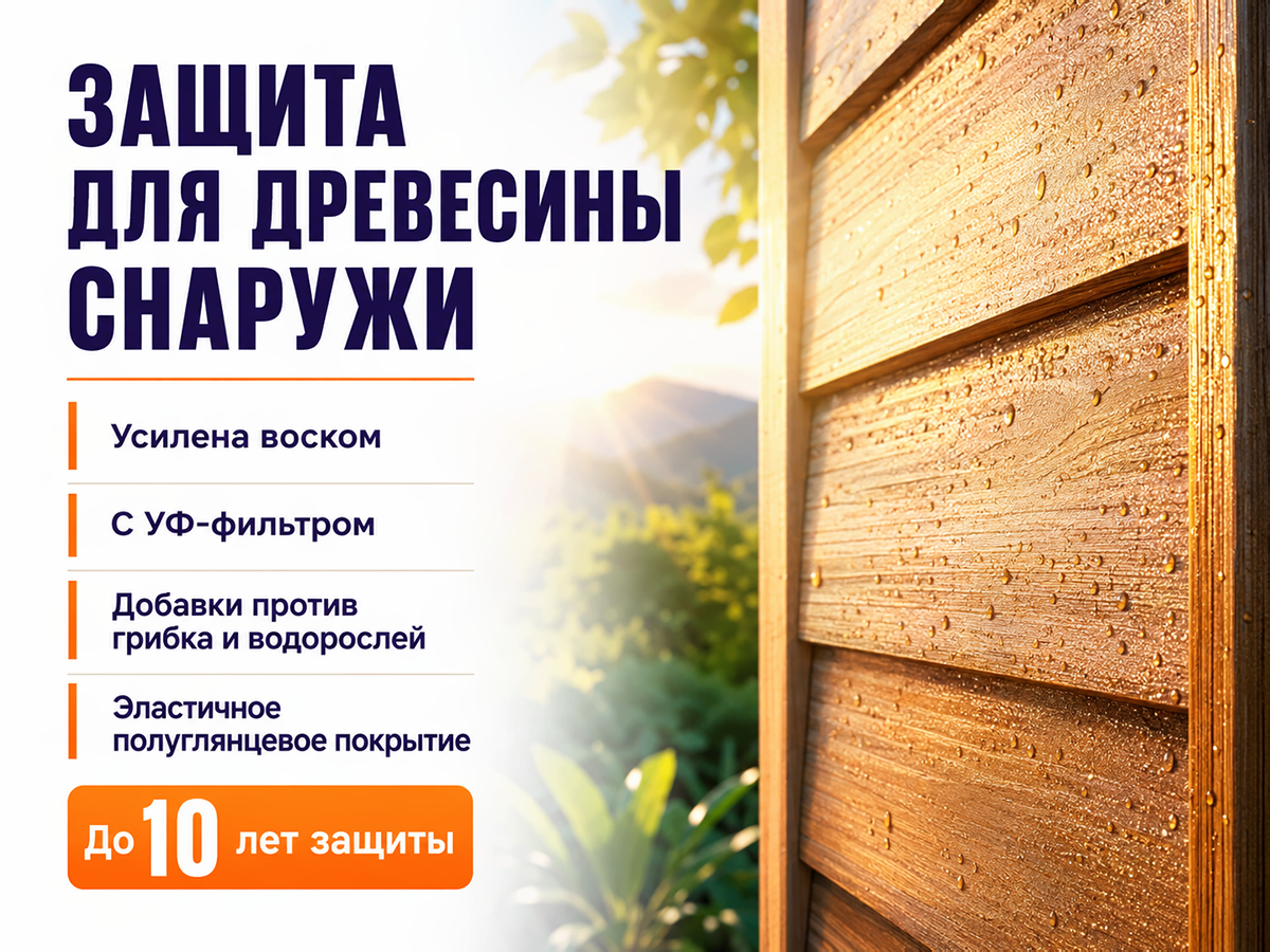 Лазурь деревозащитная Pinotex Ultra, орегон, 0,9 л фото 3