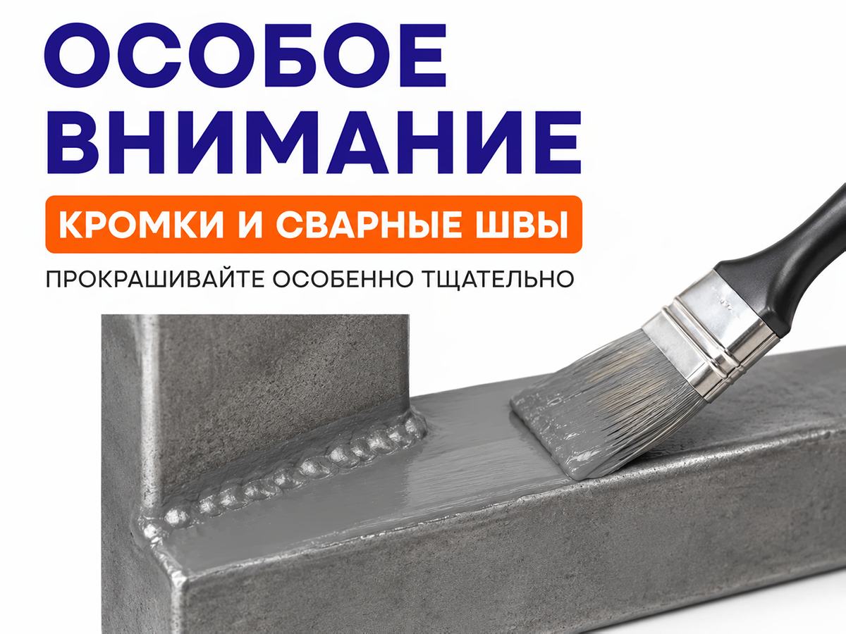 Грунт-эмаль NORDEN ARCTICOR 4 в 1, серая, 0,9 кг фото 6