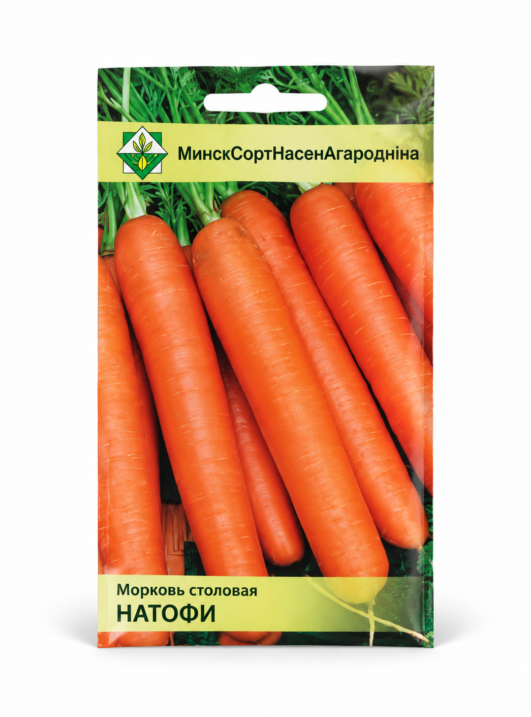 Семена моркови столовой МинскСортСемОвощ «Натофи», 1 г