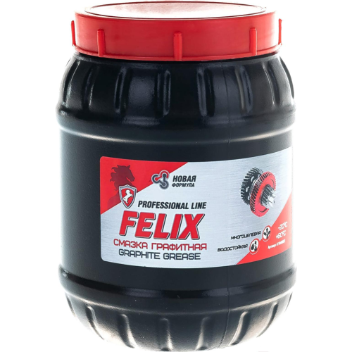FELIX смазка графитная, банка, 800 г