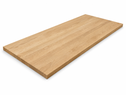 Мебельный щит из дуба 1800×600×20 мм, цельноламельный, сорт ВС
