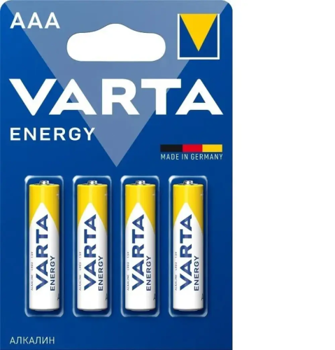 Элемент питания VARTA LR03/4BL ENERGY 4103, Германия  4103