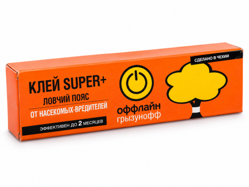 Клей-ловушка «Грызунофф Оффлайн SUPER PLUS» от грызунов и насекомых, 135 г