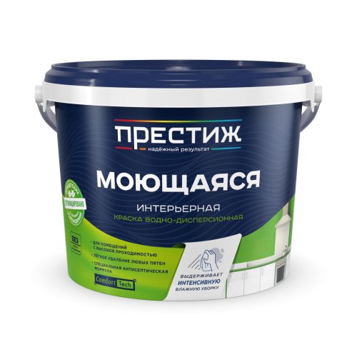 Краска "Престиж" ВД-АК (W-4) моющаяся 2,7 кг