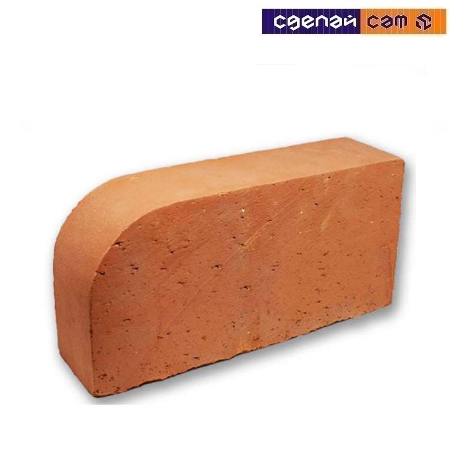 Кирпич керамический ряд профильный полнотел. одинарный (цех 1) М200 (250*120*65 мм)