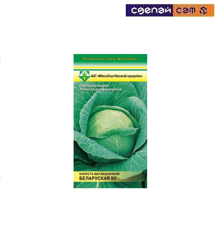 Капуста Белорусская 85 б/к 0.5г  56337пак