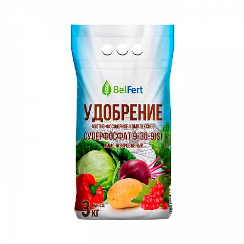 BelFert суперфосфат аммонизированный 9-30-9(S), 3 кг