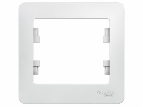 Systeme Electric рамка Glossa GSL000101, белая, 1 пост