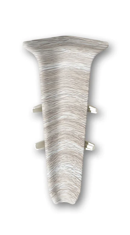 Угол внутренний для плинтуса 70мм "Идеал Деконика", 294 Орех антик