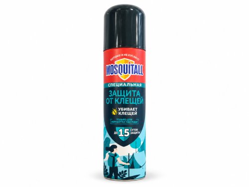 Аэрозоль MOSQUITALL «Специальная защита от клещей», 150 мл