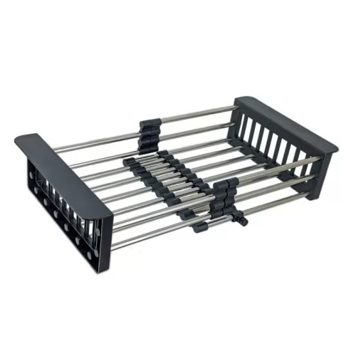 Комплект Мойка WGS35050BD ГРАФИТ ДЕКОР Wisent + Смеситель W4998-4-25C Wisent + сифон W02-114B + коландер W302644B + дозатор WW405B + кор 52х52