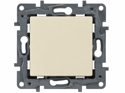 Legrand выключатель Etika 672301, слоновая кость
