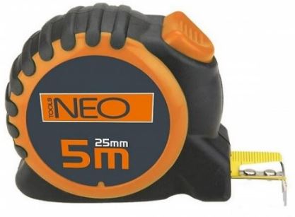 Рулетка свертываемая Neo  5м / 25мм    67-115