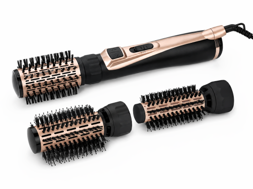 Фен-щётка BRAYER BR3100, 1000 Вт, 3 насадки