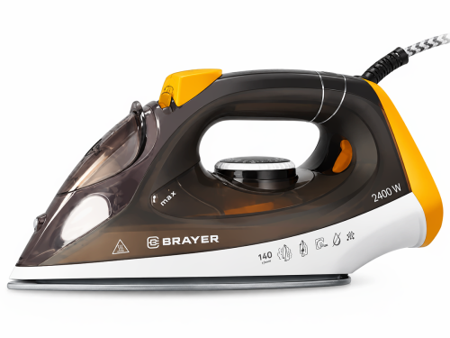BRAYER утюг паровой BR4003, 2400 Вт, резервуар 330 мл