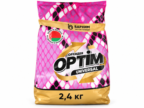 Порошок стиральный OPTIM Universal «Орхидея», 2,4 кг