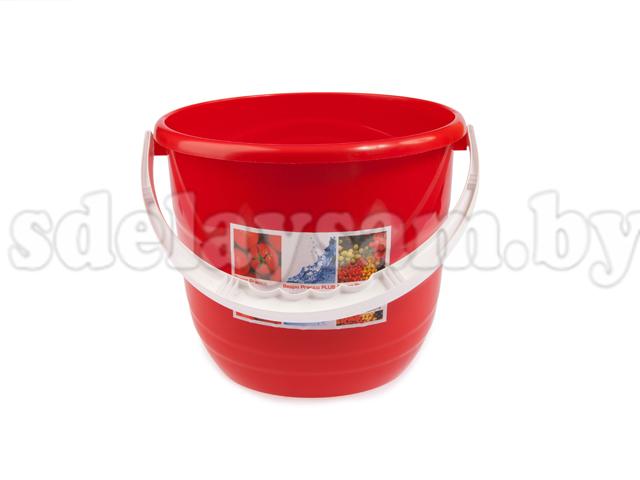 Ведро Practic (Практик) 10 л, роза, BEROSSI, арт.ИК14946000