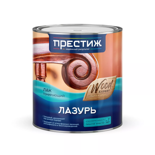 Лак ЛАЗУРЬ Престиж дуб ф. 0,9л  01-039-103-009