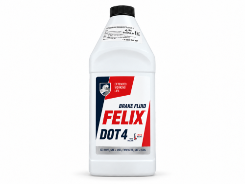 Жидкость тормозная FELIX DOT 4 430130006, 910 г