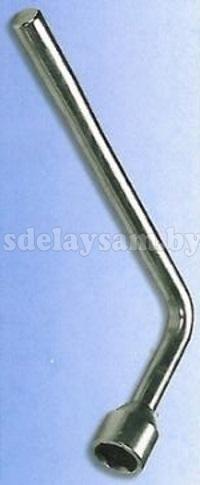 Ключ гаечный торцовый S17хL180хН45 с внутренним шестигранником изогнутый 7812-1622-00.02