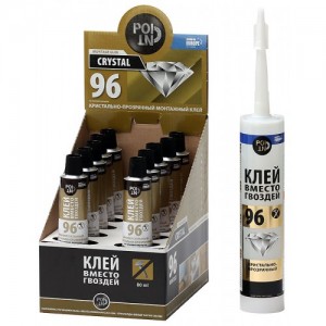 Клей монтажный POINT "Клей вместо гвоздей 96" 280мл