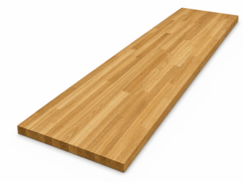 Мебельный щит из дуба 2000×700×20 мм, сорт 2/3, сращённый